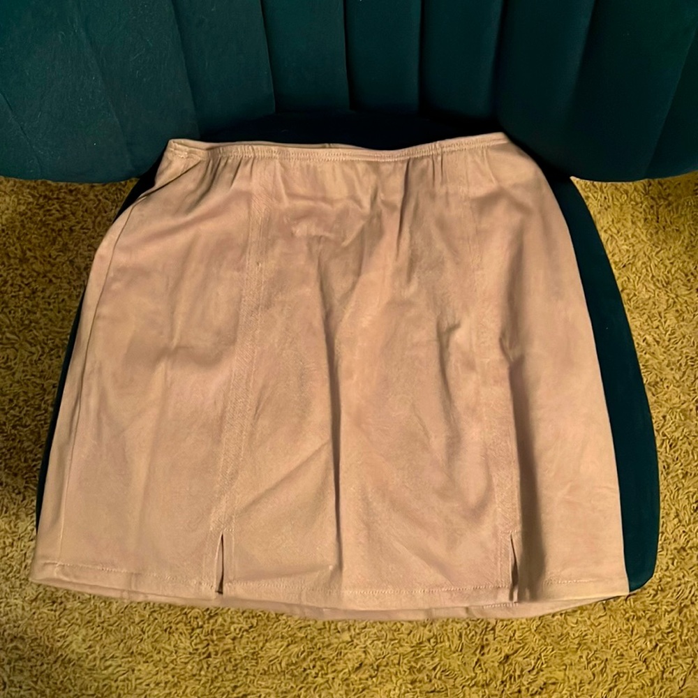 Purple shirt; elastic waistband; small; frock candy